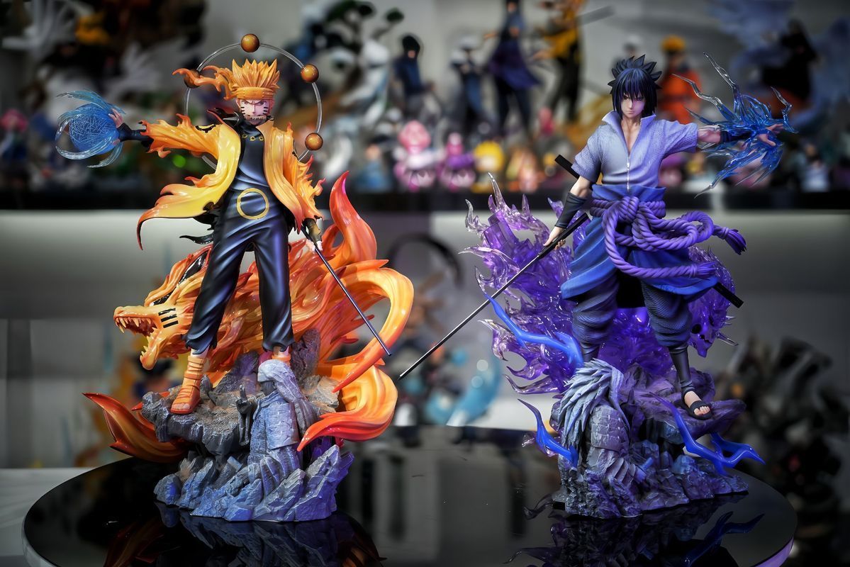 Cosplay Flame Prop - Figurka Anime Ninja z Efektem Płomienia,