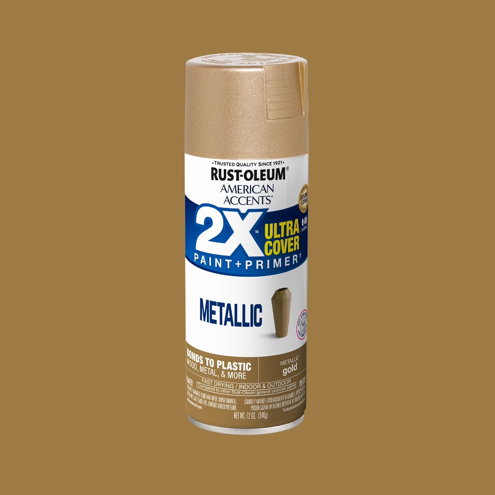 Metallic Spray Paint - Farba w sprayu metaliczna Gold American