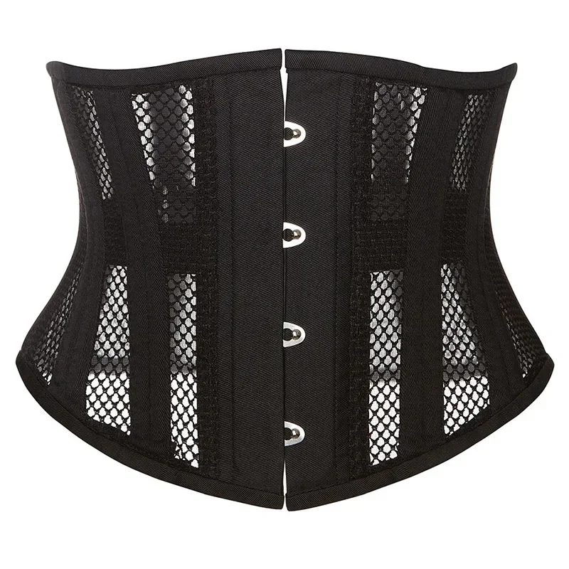 Boning Corset Steel - Damski gorset pod biust, stalowe fiszbiny,