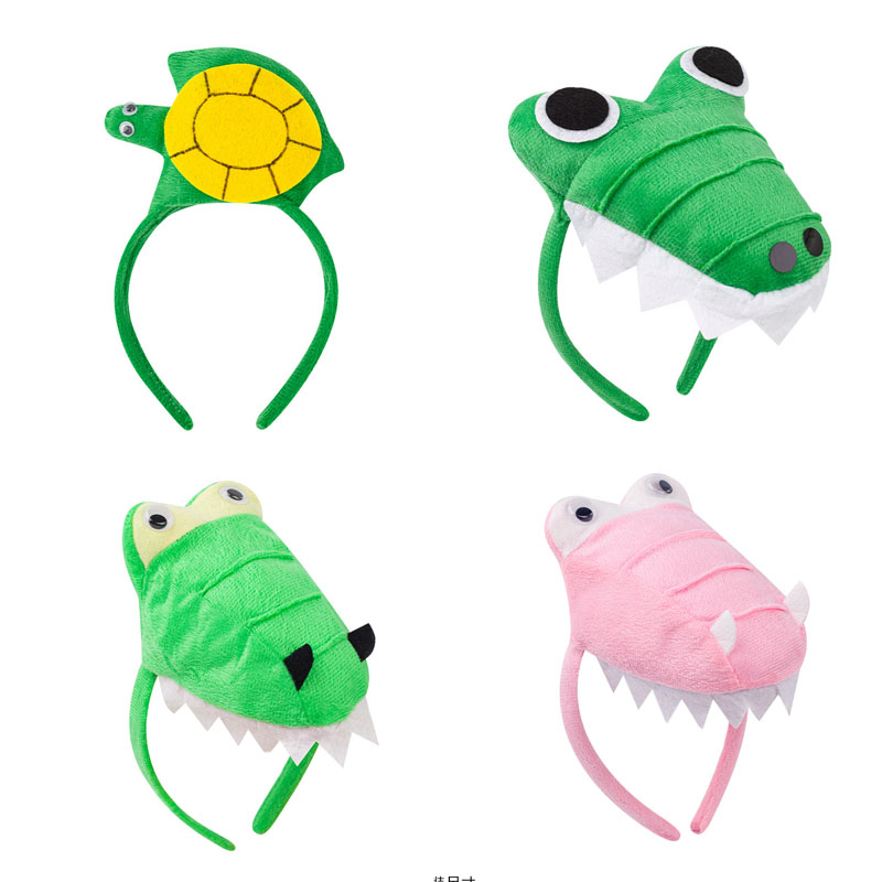 Cosplay Prop Bow - Zwierzęcy krokodyl dinozaur żółw opaska na