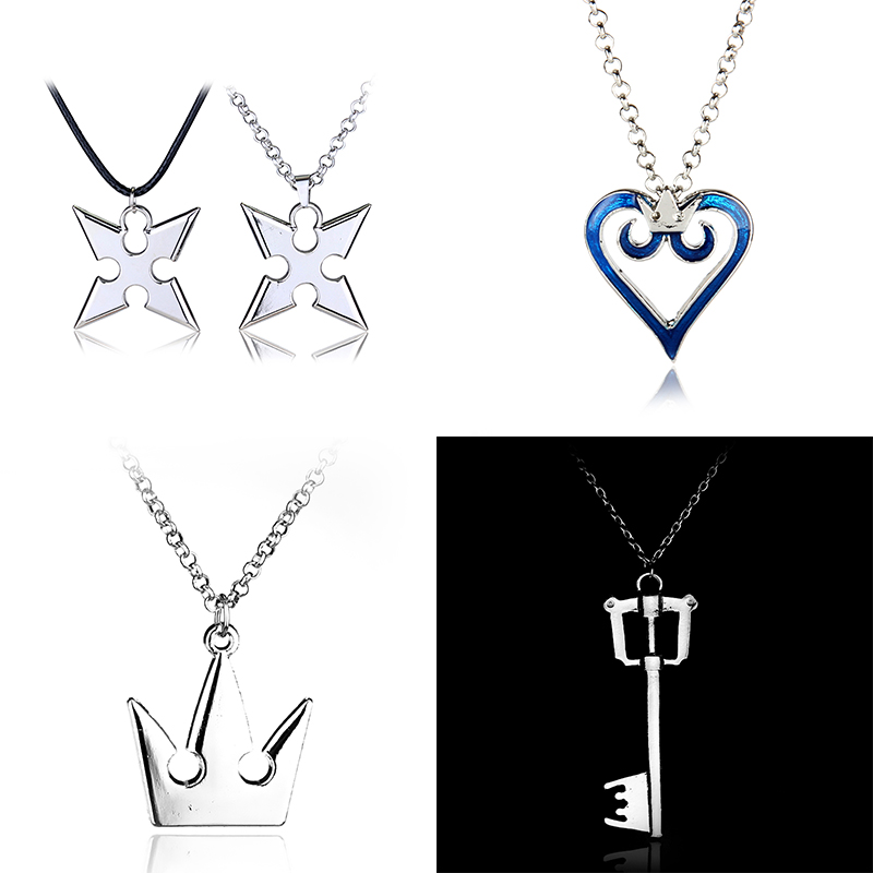 Keyblade Cosplay Prop - Gra Kingdom Hearts łańcuszek wisiorek naszyjnik