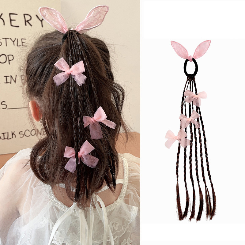 Cosplay Prop Bow - 1PC kokarda dziewczęca uszy królika peruki
