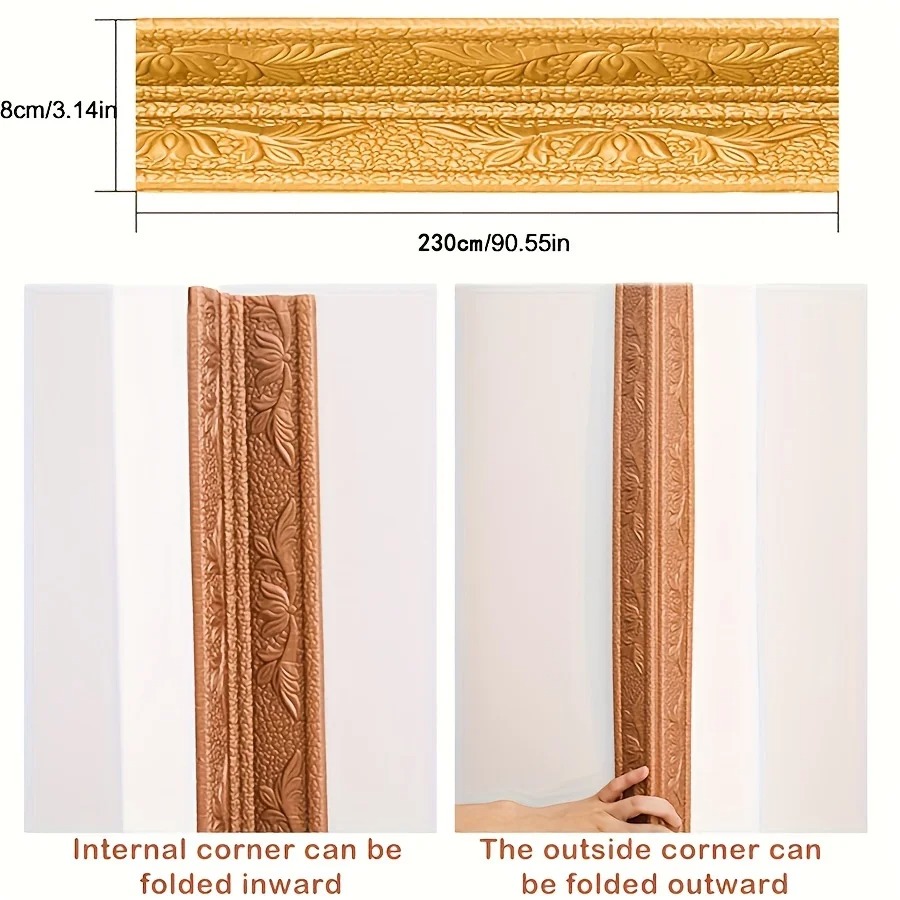 Craft Foam Roll - Naklejki na ścianę z pianki o