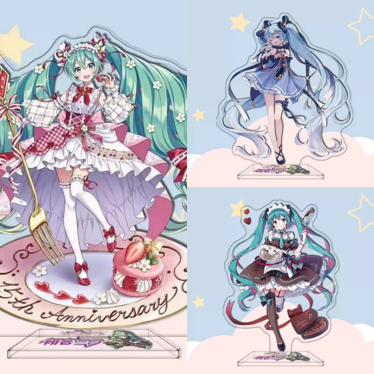 Anime Cosplay Prop - Figurka Akrylowa Hatsune Miku, Postać z