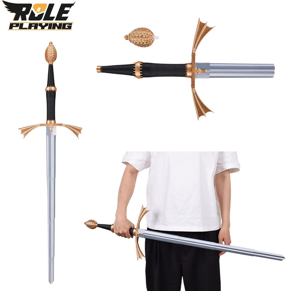 Cosplay Prop Knife - Daemon Cosplay Wysuwany Srebrny Plastikowy Nóż