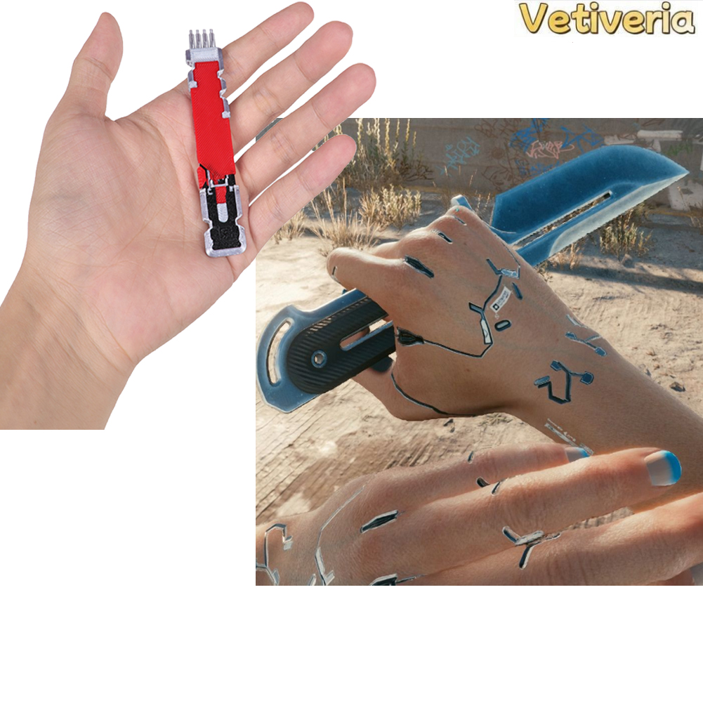 Cosplay Prop Knife - Gra dla dorosłych 2077 V Chip
