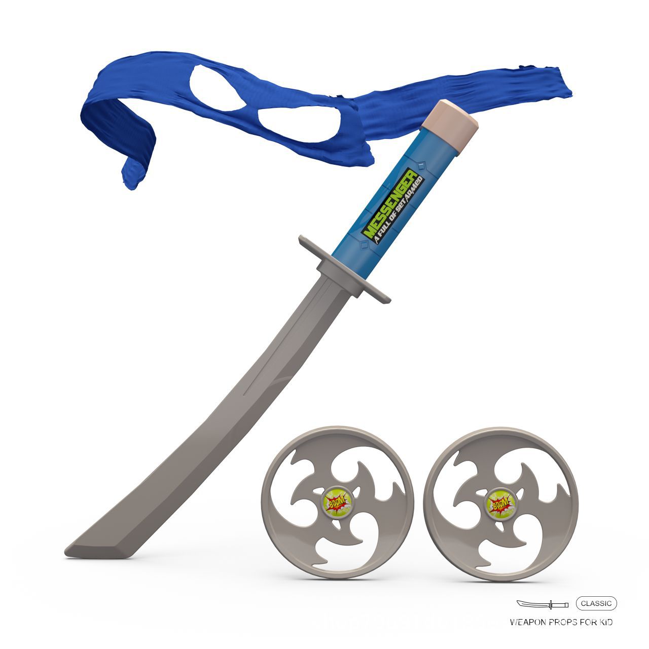 Maska na oczy Wojownicze Żółwi – Cosplay Prop Knife recenzja i cena