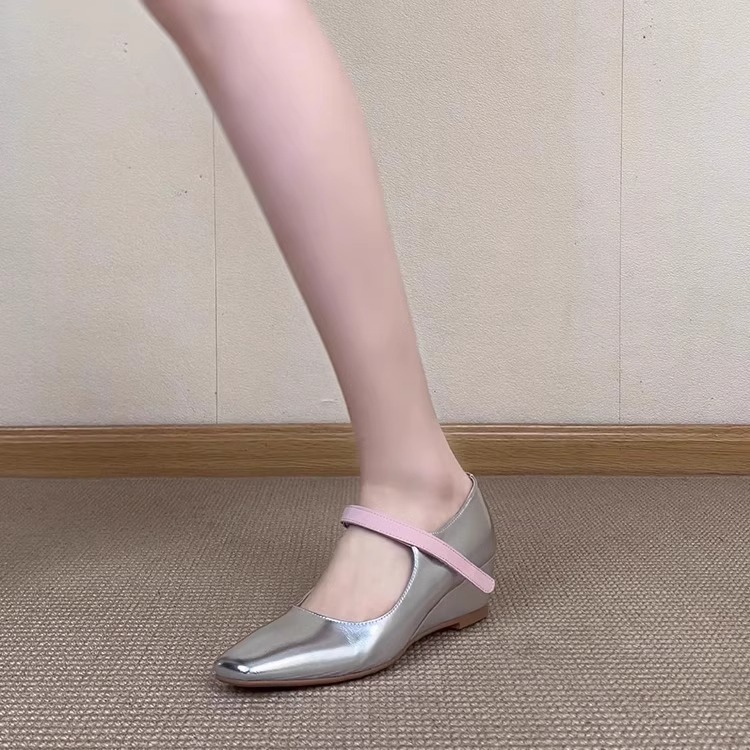 Damskie buty Mary Jane na kotu – Velcro Hook Loop recenzja i cena