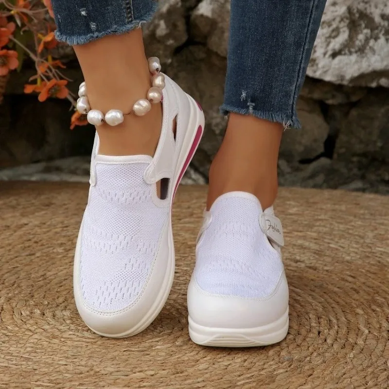 Damskie wsuwane sneakersy na p – Velcro Hook Loop recenzja i cena