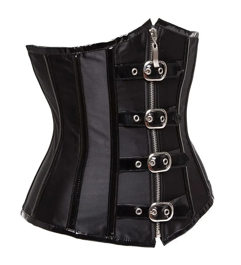 Gotycki Steampunkowy Gorset Po – Boning Corset Steel recenzja i cena