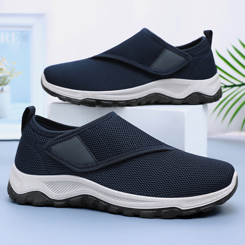 Nowe męskie buty z siateczki n – Velcro Hook Loop recenzja i cena