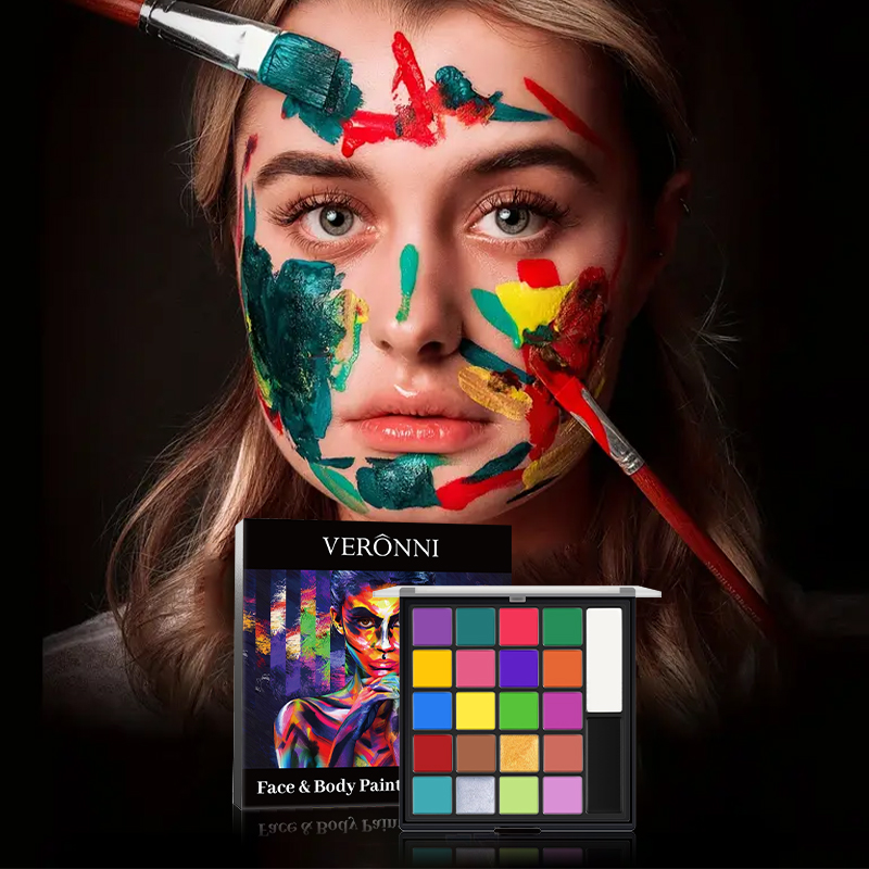 Paleta 20 kolorów farb do twar – Body Paint Sfx recenzja i cena