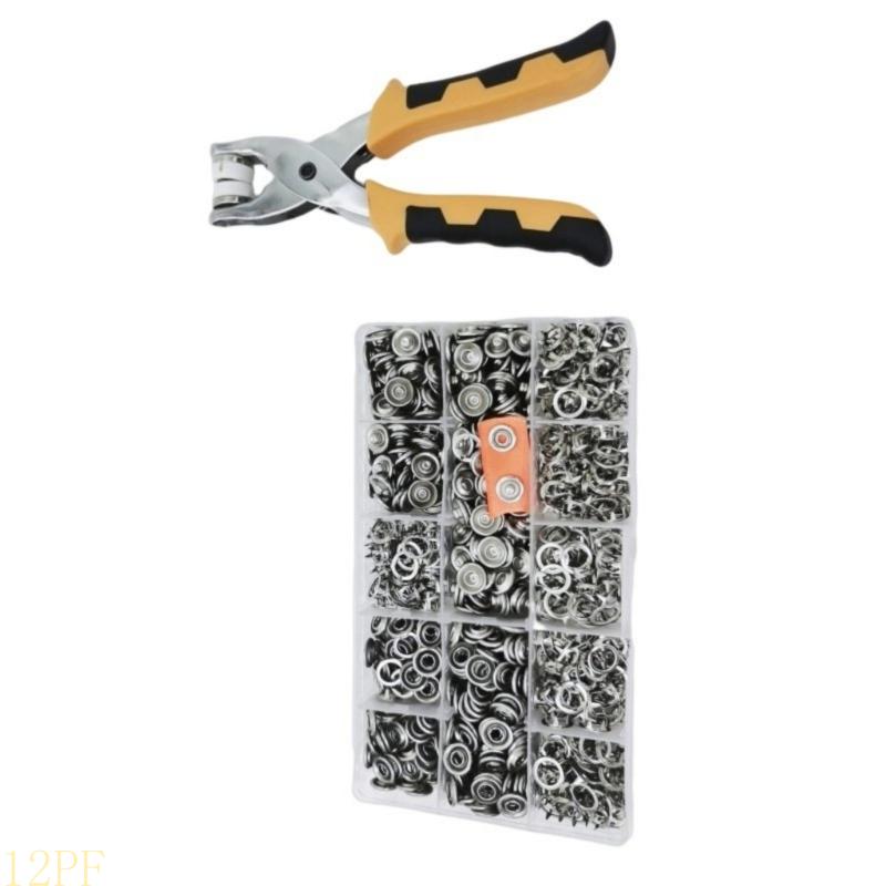 12PF 11mm metalowe zatrzaski z – Snap Plier Setter recenzja i cena