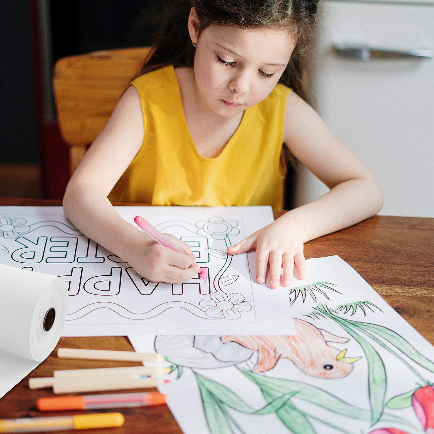 Biały/czarny/brązowy papier pa – Craft Foam Roll recenzja i cena