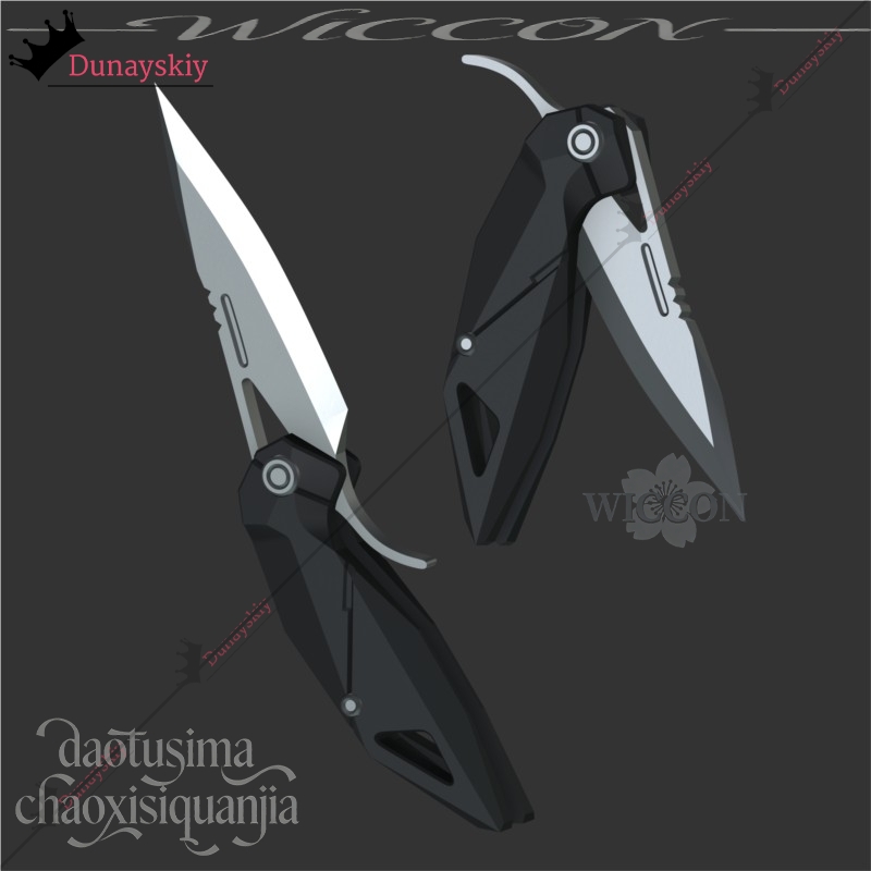 YiNuo*/Anime Gra Zenless Zone  – Cosplay Prop Knife recenzja i cena