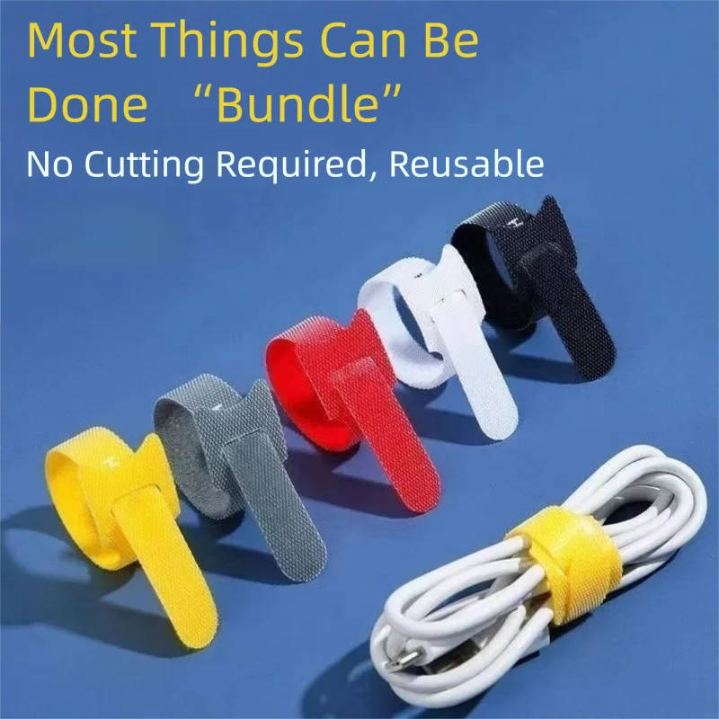 Organizer kabli wielokrotnego  – Velcro Hook Loop recenzja i cena