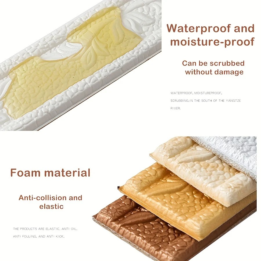Naklejki na ścianę z pianki o  – Craft Foam Roll recenzja i cena