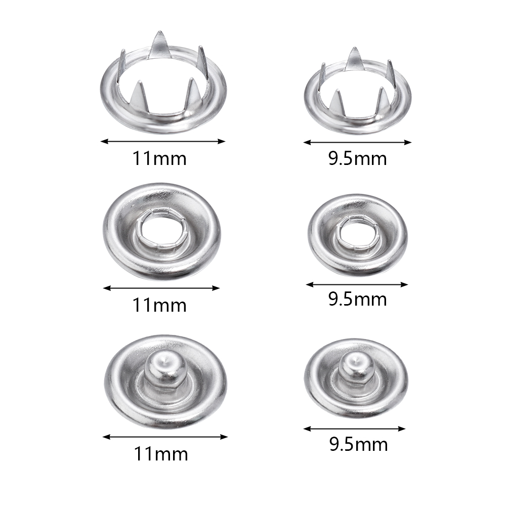 50 zestawów 7.5/9.5/11mm Zatrz – Snap Fastener Set recenzja i cena