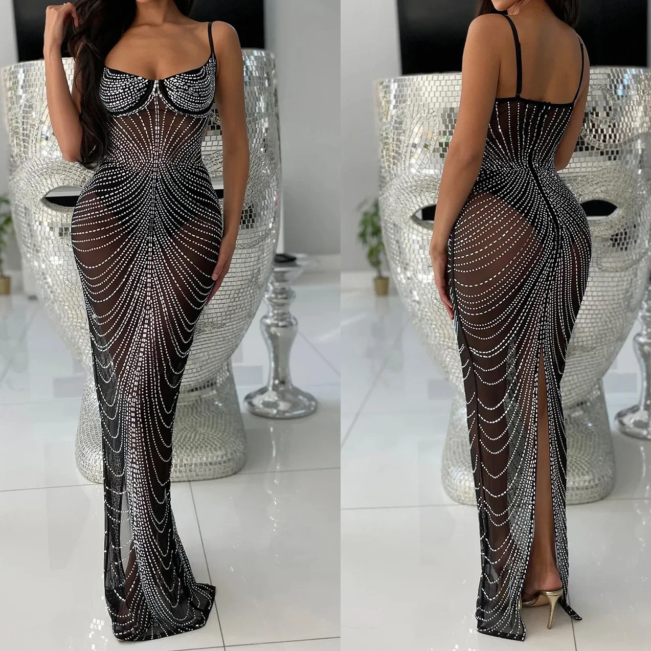 Party Sequins Dress Women Eleg – Briar Cosplay Prop recenzja i cena