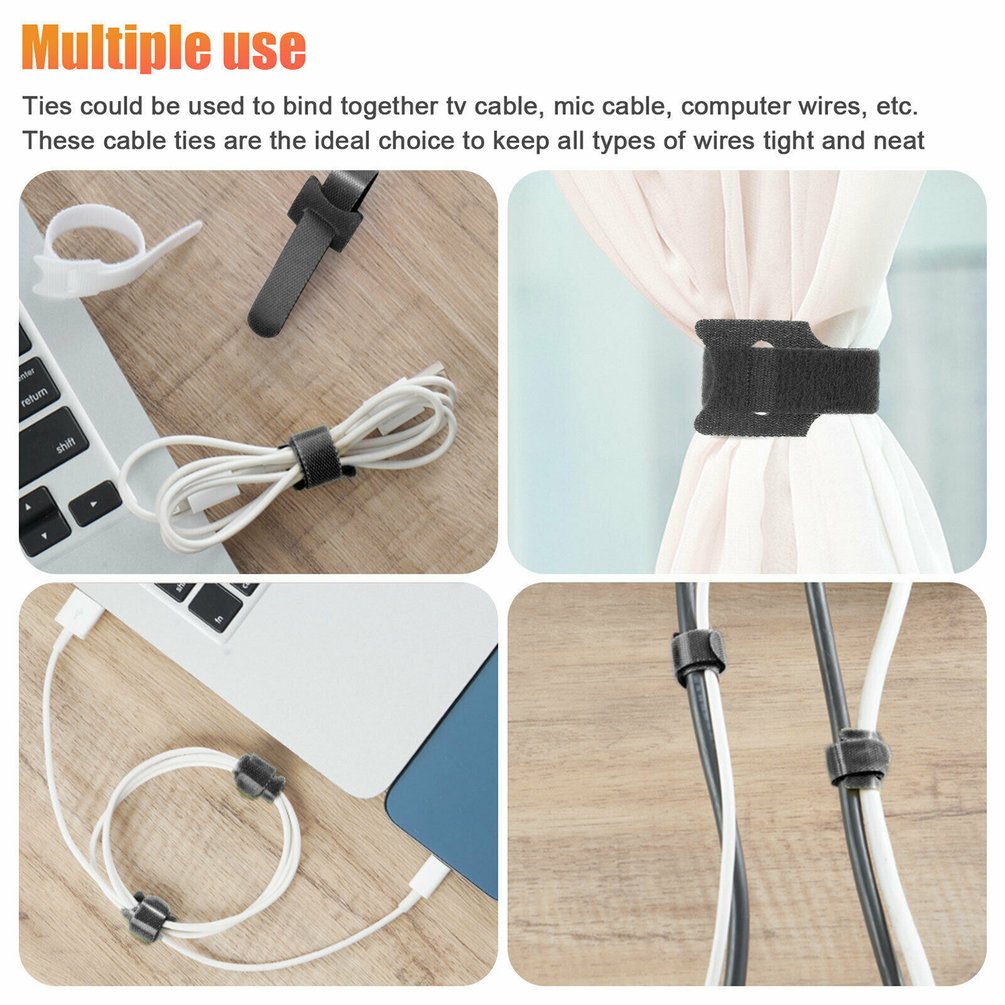 Rzep do kabli, opaski kablowe, – Velcro Hook Loop recenzja i cena