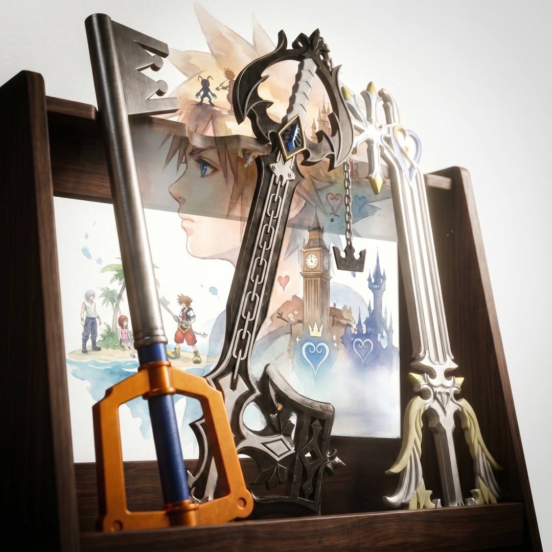 33,8-calowy miecz Sora Keyblad – Keyblade Cosplay Prop recenzja i cena