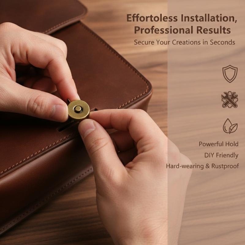 1 Zestaw Magnetycznych Zapięć  – Snap Fastener Set recenzja i cena