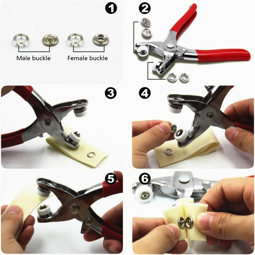 Zestaw szczypiec do zatrzasków – Snap Fastener Set recenzja i cena