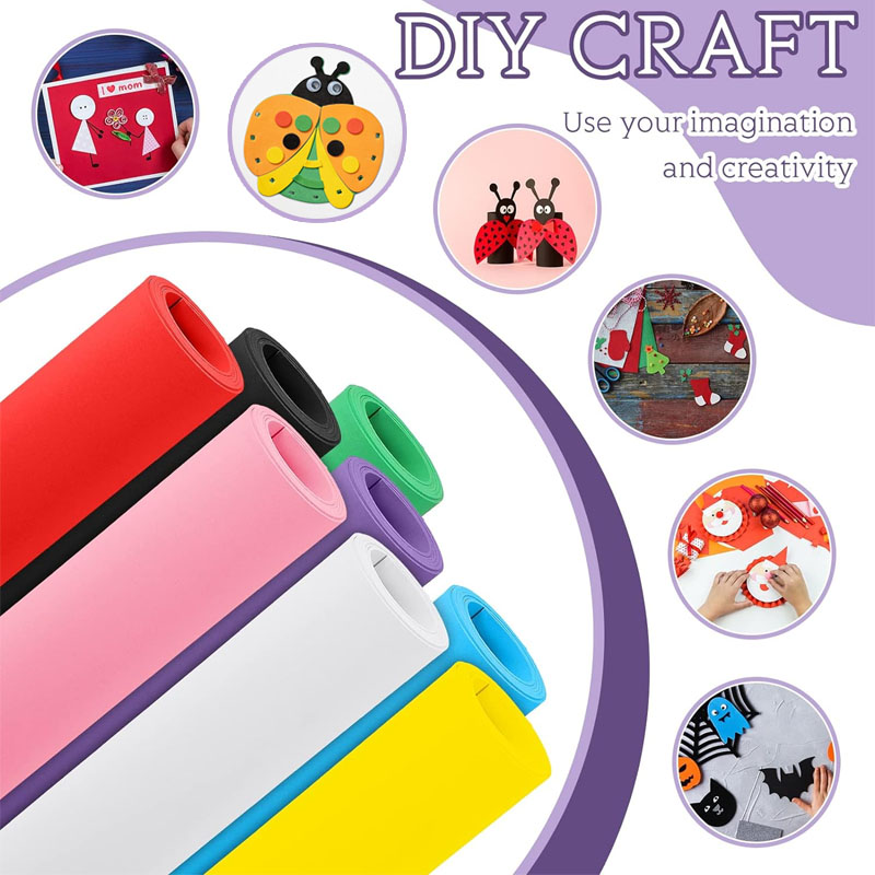 1szt Kolorowe arkusze pianki E – Craft Foam Roll recenzja i cena