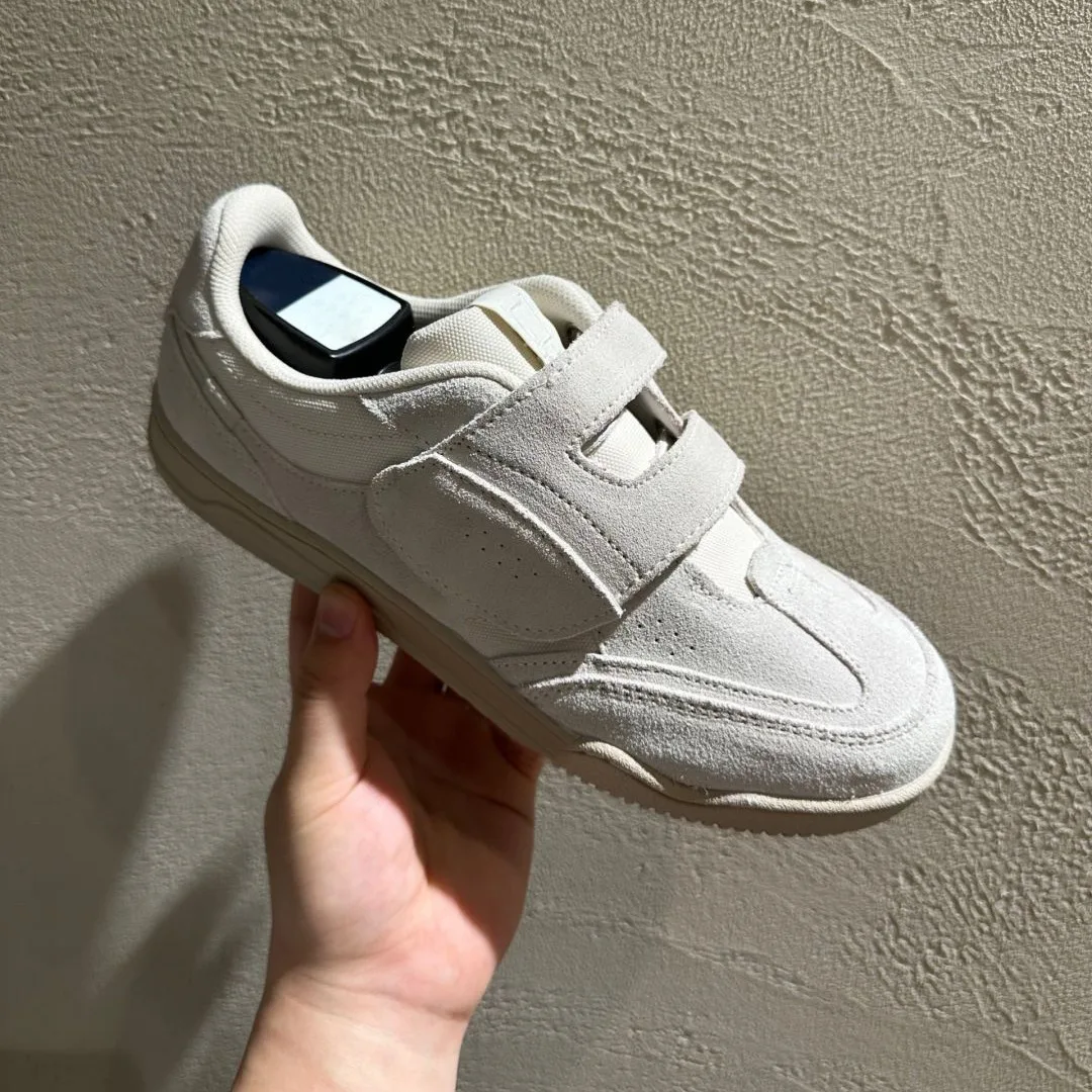 Damskie sneakersy retro z pask – Velcro Hook Loop recenzja i cena