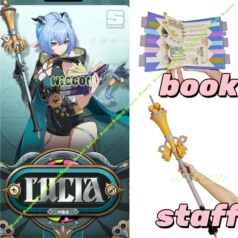 Zenless Zone Zero Lucia Cospla – Cosplay Prop Book recenzja i cena