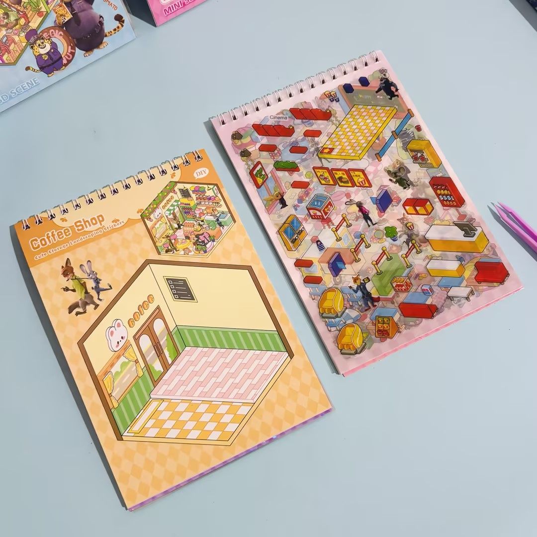    GORĄCY Zestaw Naklejek Zoo – Cosplay Prop Book recenzja i cena