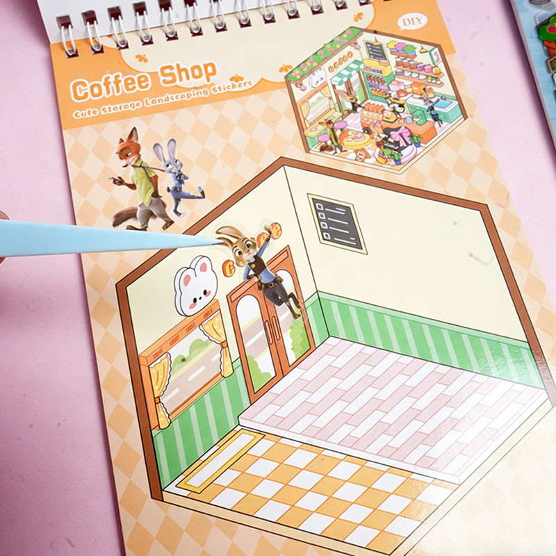    GORĄCY Zestaw Naklejek Zoo – Cosplay Prop Book recenzja i cena
