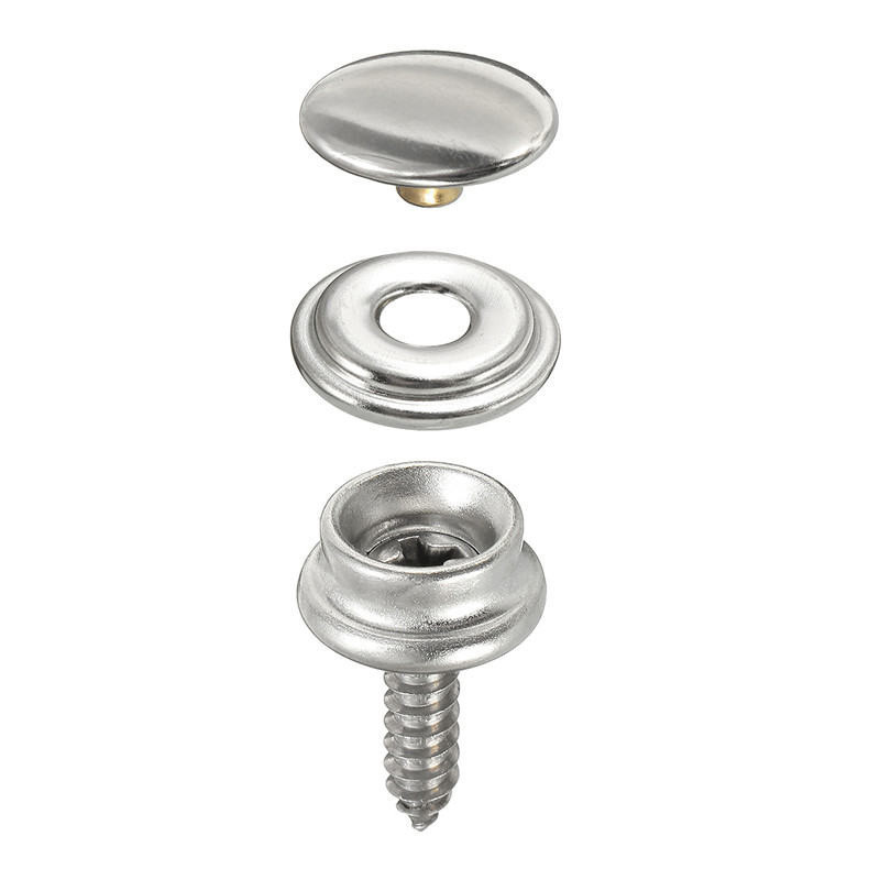 10-zestaw zatrzasków ze stali  – Snap Fastener Set recenzja i cena