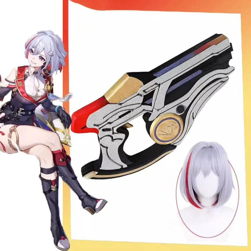 DY20 Anime Gra Honkai Star Rai – Heat Gun Cosplay recenzja i cena