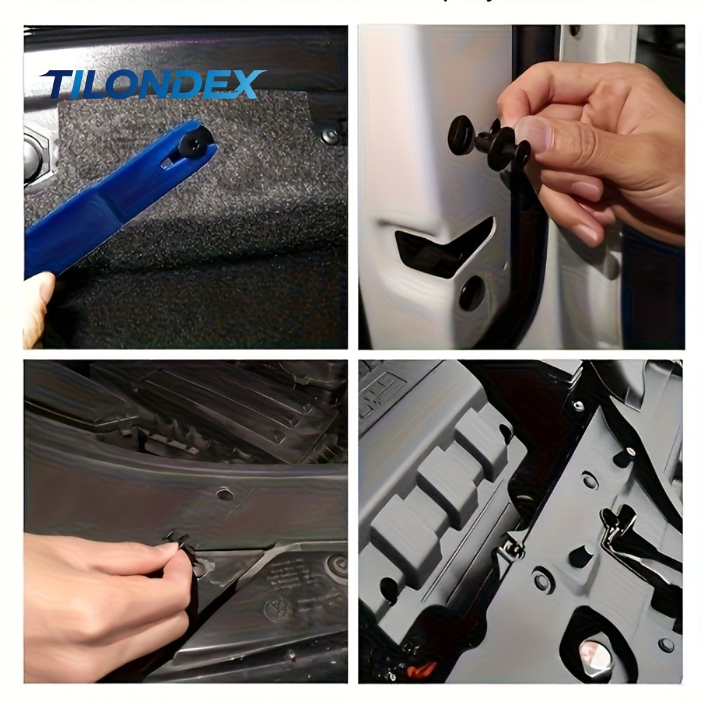 Zestaw 100 szt. klipsów samoch – Snap Fastener Set recenzja i cena