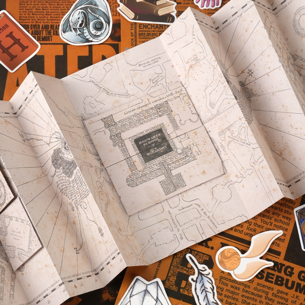 1 szt. Mapa Szkoły Magii Marau – Anime Cosplay Prop recenzja i cena